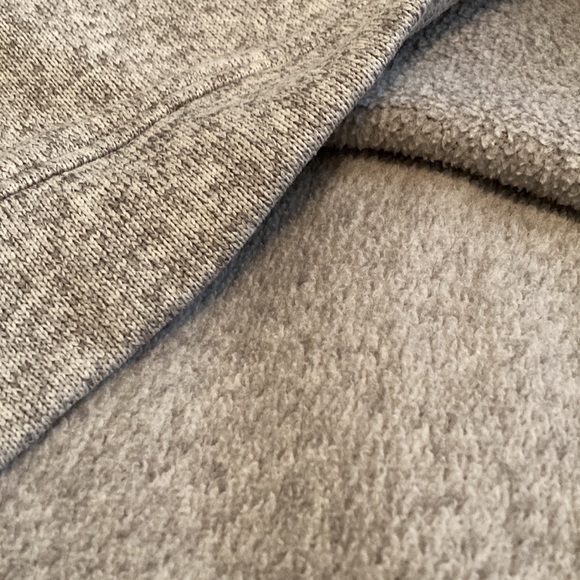 Eddie Bauer Radiator Fleece Snap-Front Pullover Gray Heather Size L - Picture 5 of 6